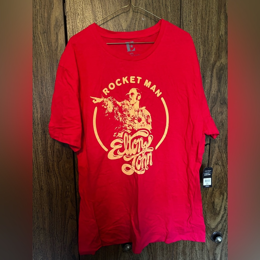 Elton John “Rocket Man” Lucky Brand band tee XXL